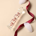 Glass Pleasure Wand with Mushroom Tip – product view 3