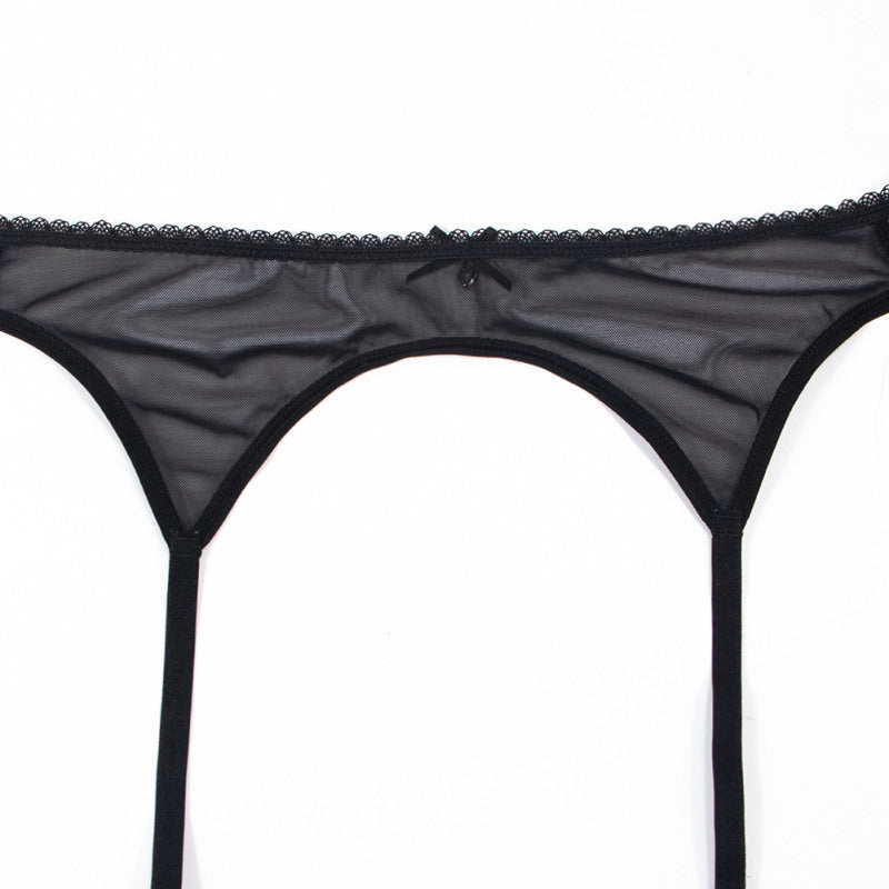 Transparent Mesh Ultra-Thin Women's Garter Belt – product view 16