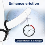 Silicone Scissors Lock Sperm Ring Double Penis Ring – product view 7