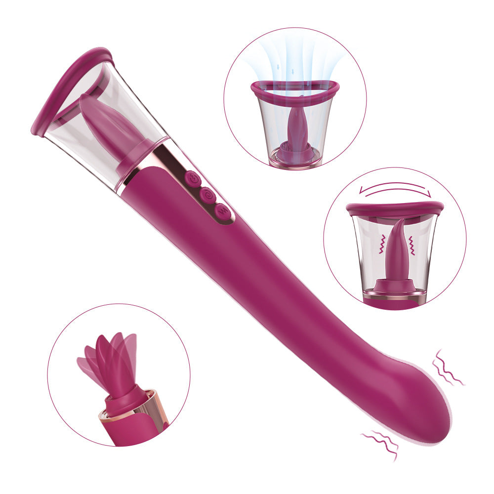 3 in 1 Clit Licking Sucking G Spot Vibrator – product view 8