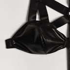 Fun Suit Midnight Charm Pu Tape Splicing With Neck Hanging – product view 8