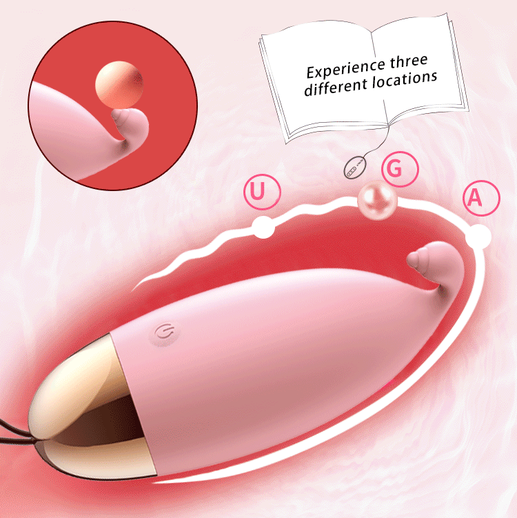USB Rechargeable Wireless Vibrator Female Masturbator – product view 3