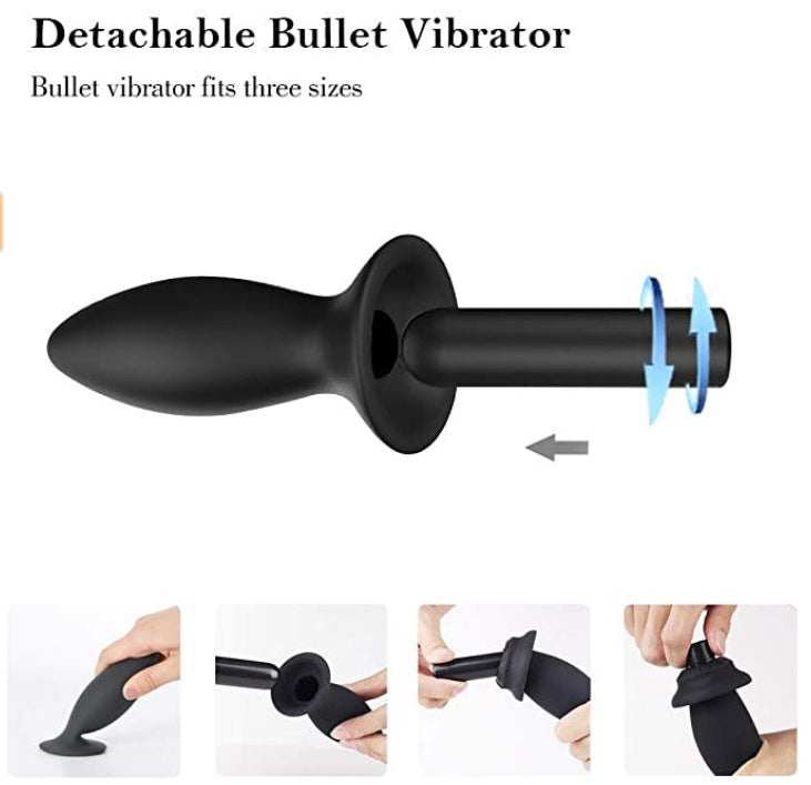 9 Vibrations Butt Plug Vibrator – product view 3
