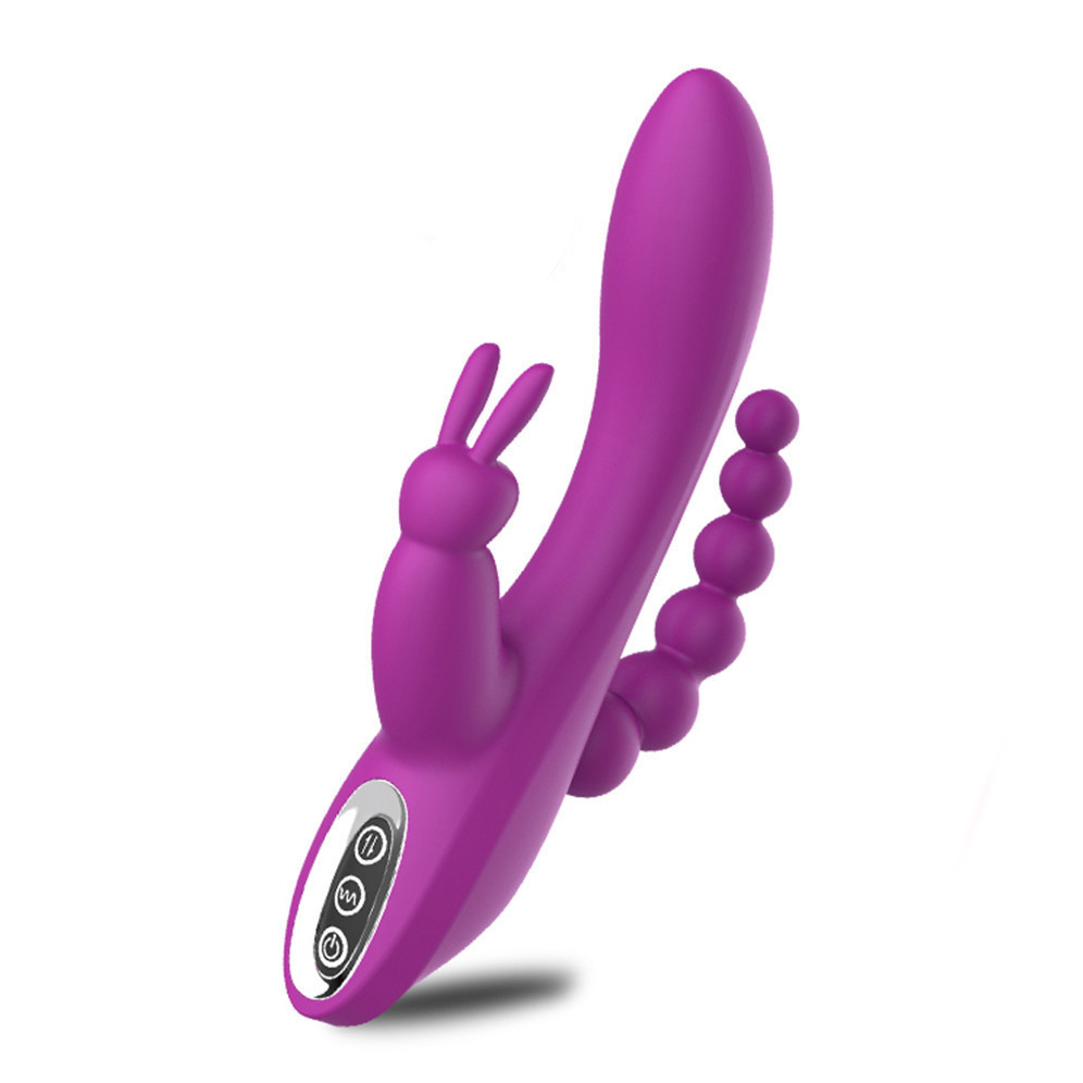 Double-Headed 3-Point Multi-Frequency Vibrating Masturbator – product view 17