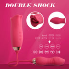 Red Lips Vibrator Tongue Sucking Female Masturbator – product view 3
