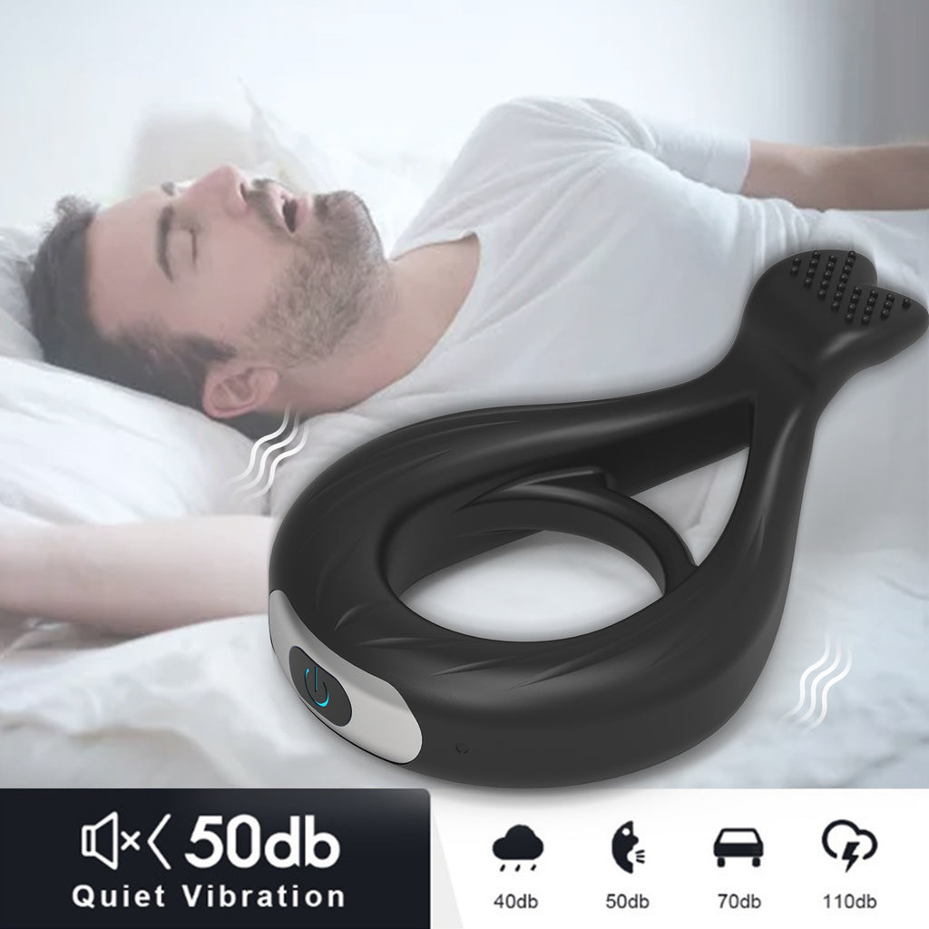 Thumb Design Remote Vibrating Cock Ring – product view 6