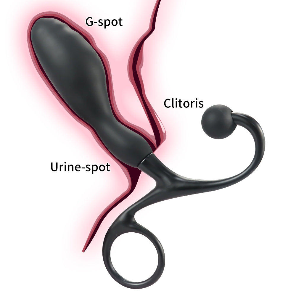 Samurai Prostate Massager Silicone Anal Plug – product view 4