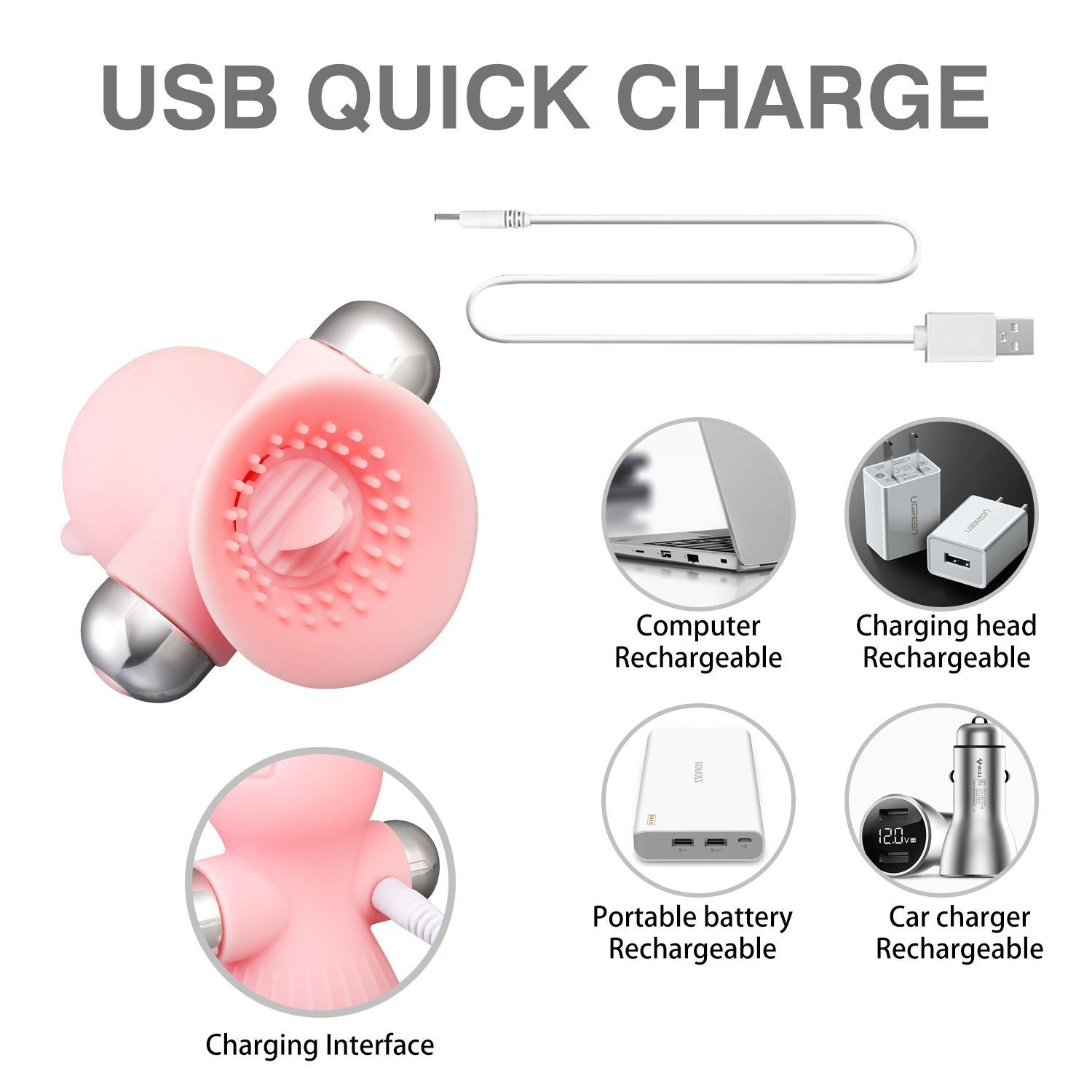 Suction Clip Tongue Licking Jump Eggs – product view 4