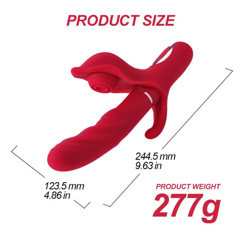 10 Modes Vibrating Dildo Slapping Sucking Stimulate the Clitoris – product view 7