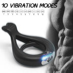 Thumb Design Remote Vibrating Cock Ring – product view 4
