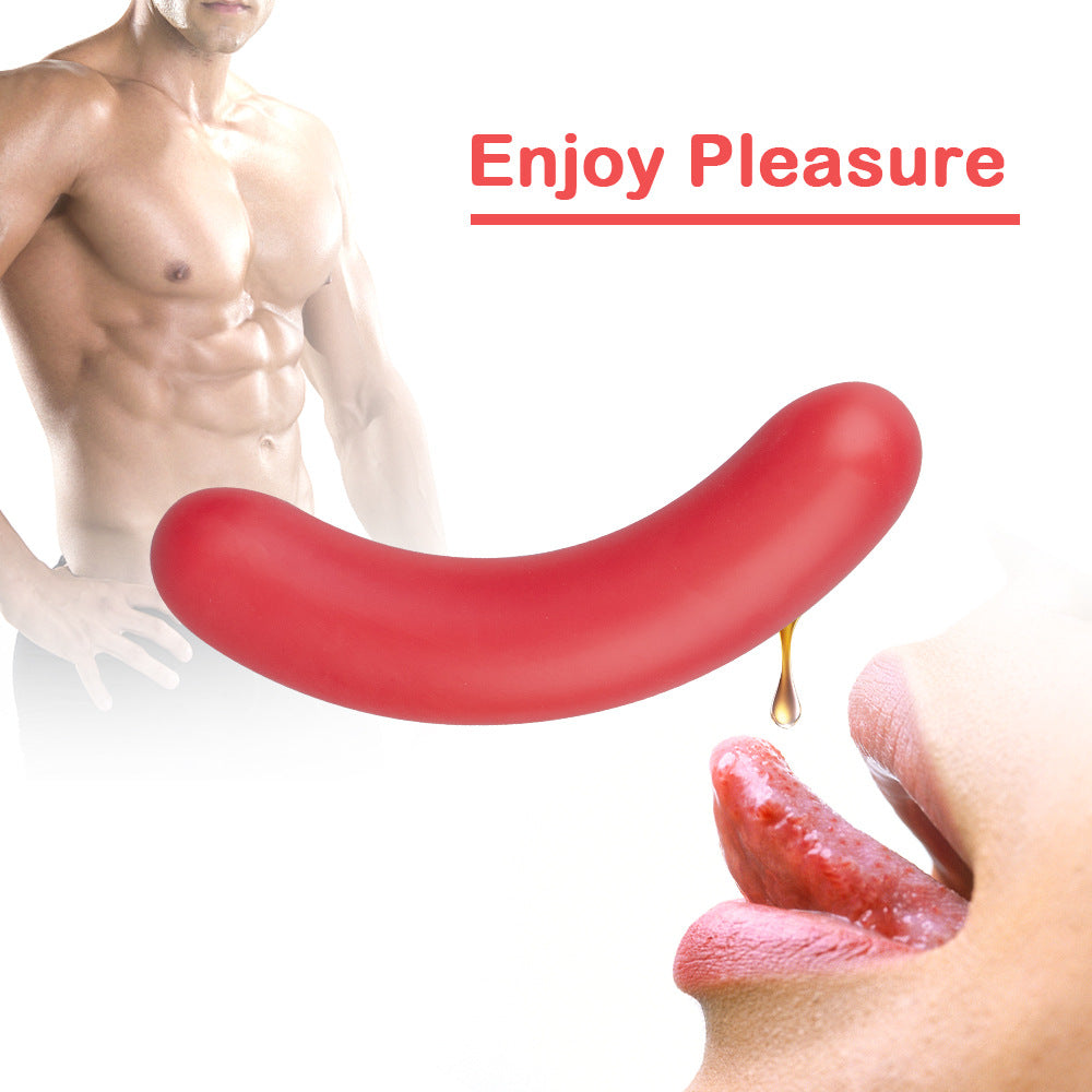 Hot Dog Double-Ended Dildo | Girl Dildo Sex Toy 7 Inch – product view 5