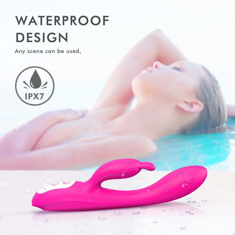 Rabbit Vibrating Dildos Female Heated Automatic Masturbator – product view 9