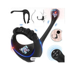 3 in 1 Vibrating Remote 10 Frequencies Adjustable Penis Ring – product view 4
