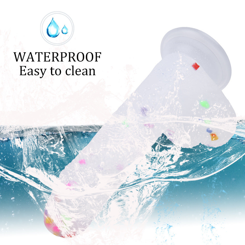 Jelly Color Silicone Dildo – product view 6