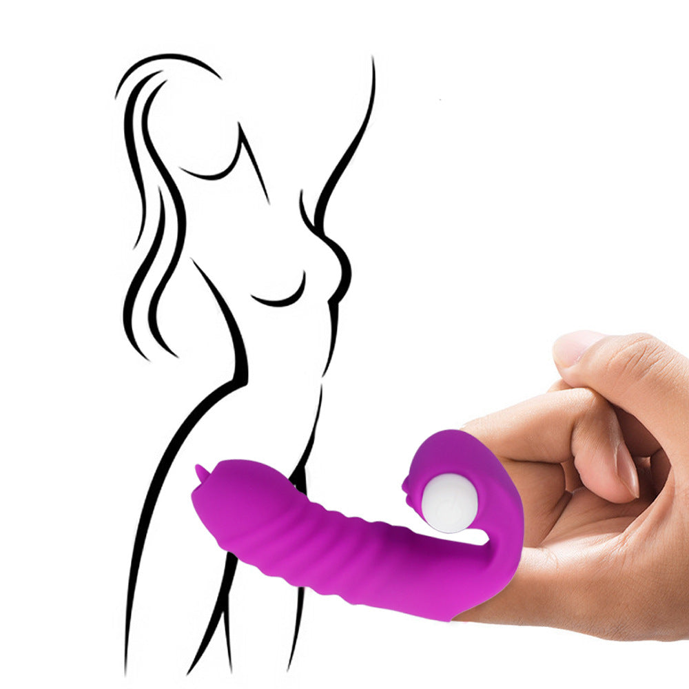 Tongue Licking Vibration Finger Cot – product view 4