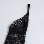 Sexy Underwear 5-piece Tassel Waist Lace Splicing With Glove – product view 8