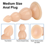 Anal Plug Silicone Anal Stimulation Pull Beads – product view 3