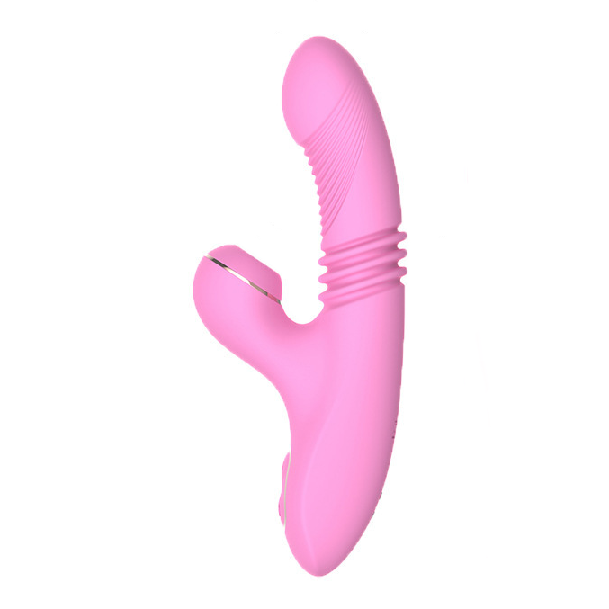 Sucking Vibrating Dildo Telescopic Heating Dildos Sex Toy – product view 6