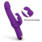 10 Modes Rabbit Vibrating Dildo Slapping Vibration – product view 3