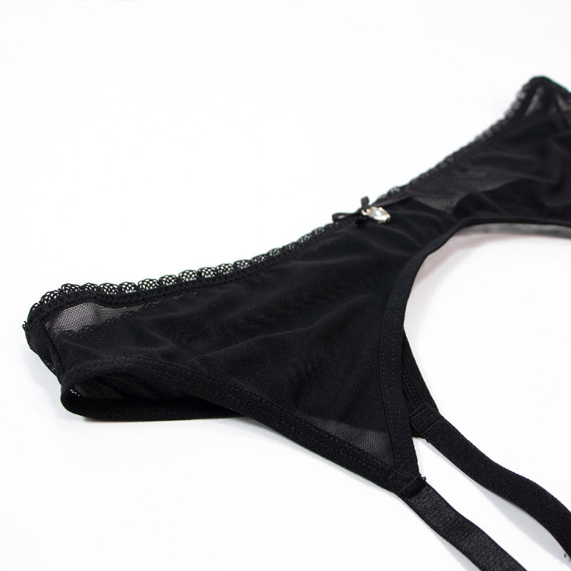 Transparent Mesh Ultra-Thin Women's Garter Belt – product view 13