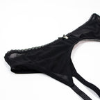 Transparent Mesh Ultra-Thin Women's Garter Belt – product view 13