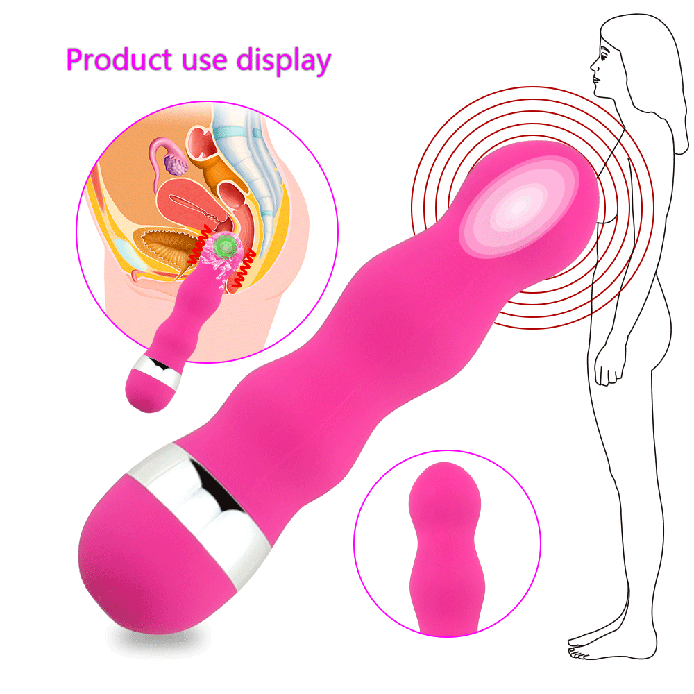 Mini Threaded Vibrator Female Massage Vibration – product view 3