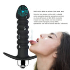 10-frequency Thread Vibrating Anal Plug Masturbator – product view 3