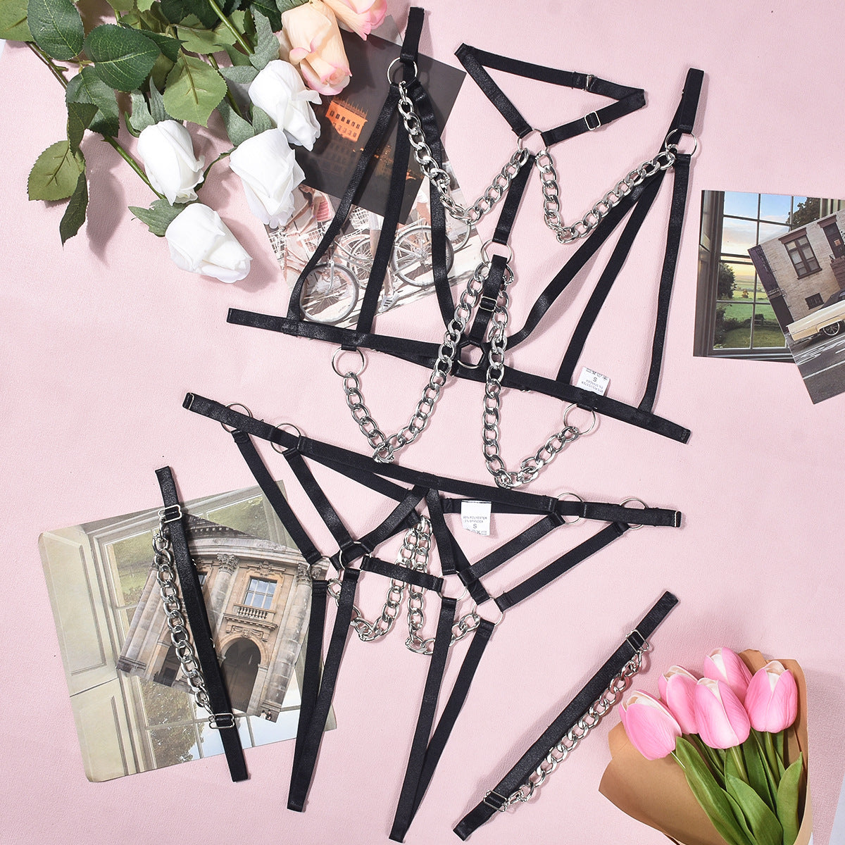 Metal Chain Sex Lingerie Set – product view 6