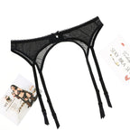 Transparent Mesh Ultra-Thin Women's Garter Belt – product view 17