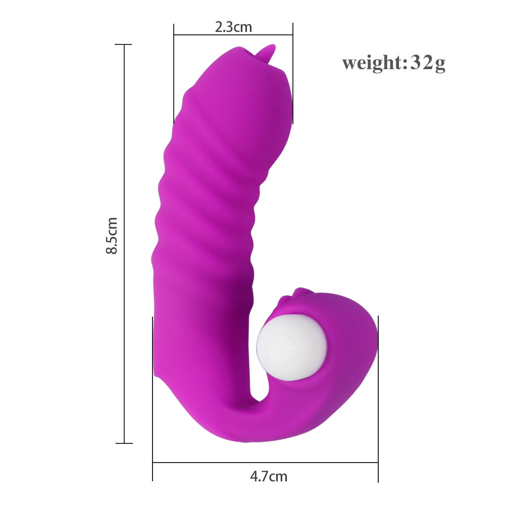 Tongue Licking Vibration Finger Cot – product view 5