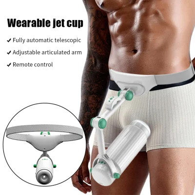 Wearable 8 Vibration Sucking Automatic Telescopic Automatic Male Stroker with Remote Control — product image 7