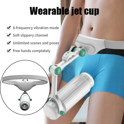 Wearable 8 Vibration Sucking Automatic Telescopic Automatic Male Stroker with Remote Control — product image 6
