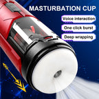 【One-Click Climax】Automatic Male Stroker with Ring with 7 Thrusting & Vibration Modes for Stimulation Electric Pocket Pussy Male Stroker Toy, Adult Male Sex Toys for Men – product view 11