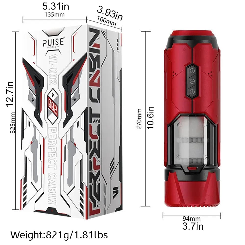 【One-Click Climax】Automatic Male Stroker with Ring with 7 Thrusting & Vibration Modes for Stimulation Electric Pocket Pussy Male Stroker Toy, Adult Male Sex Toys for Men – product view 18
