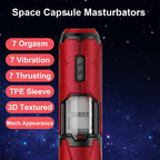 【One-Click Climax】Automatic Male Stroker with Ring with 7 Thrusting & Vibration Modes for Stimulation Electric Pocket Pussy Male Stroker Toy, Adult Male Sex Toys for Men – product view 13