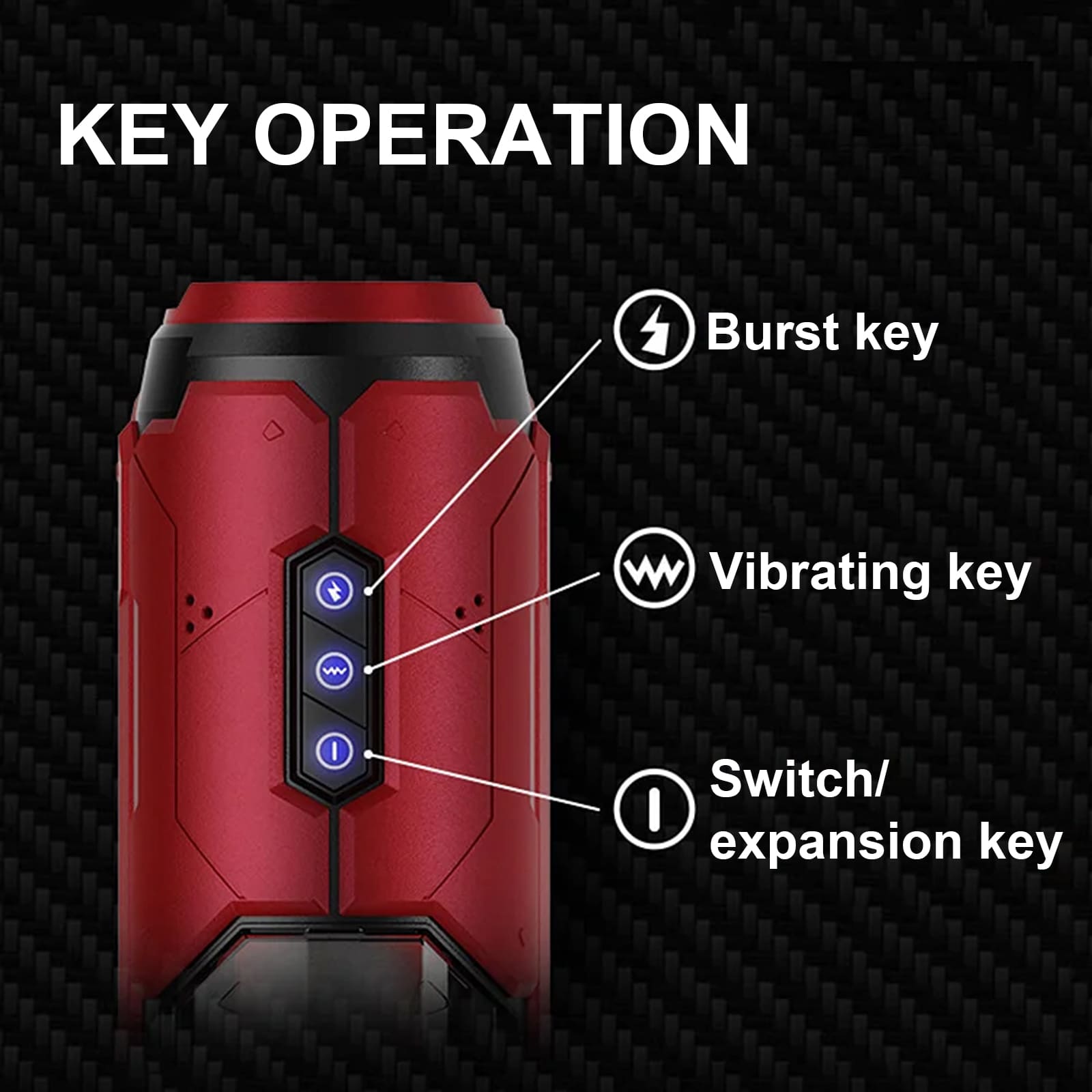 【One-Click Climax】Automatic Male Stroker with Ring with 7 Thrusting & Vibration Modes for Stimulation Electric Pocket Pussy Male Stroker Toy, Adult Male Sex Toys for Men – product view 15