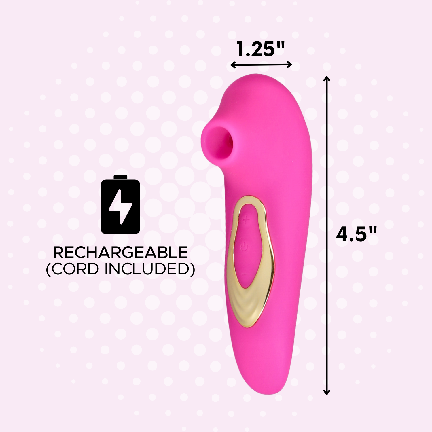 Free Gift — Dolce Silicone Air Pulsating Clit Stimulator