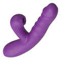 Suck & Thrust Dual Action Vibrator air-pulse suction rabbit with thrusting shaft | AnneToys
