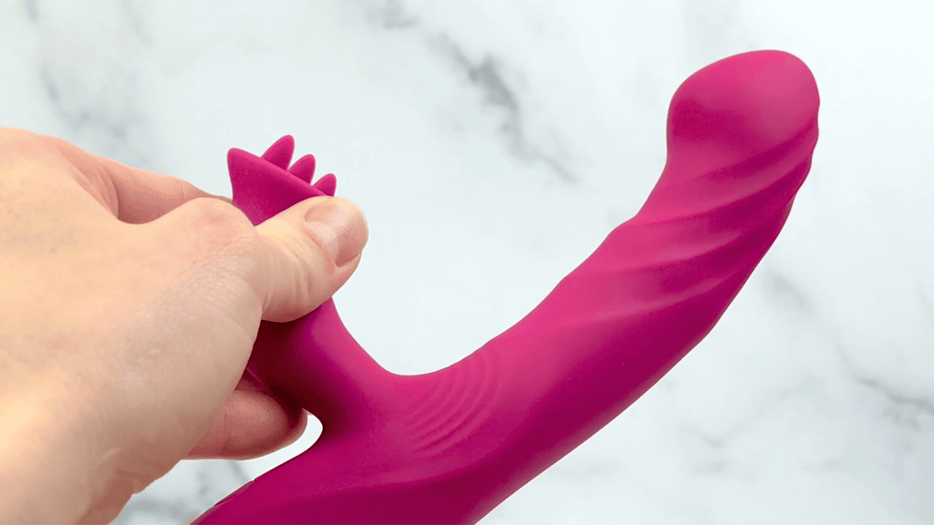 Revel Rabbit flexible silicone stimulator GIF | AnneToys