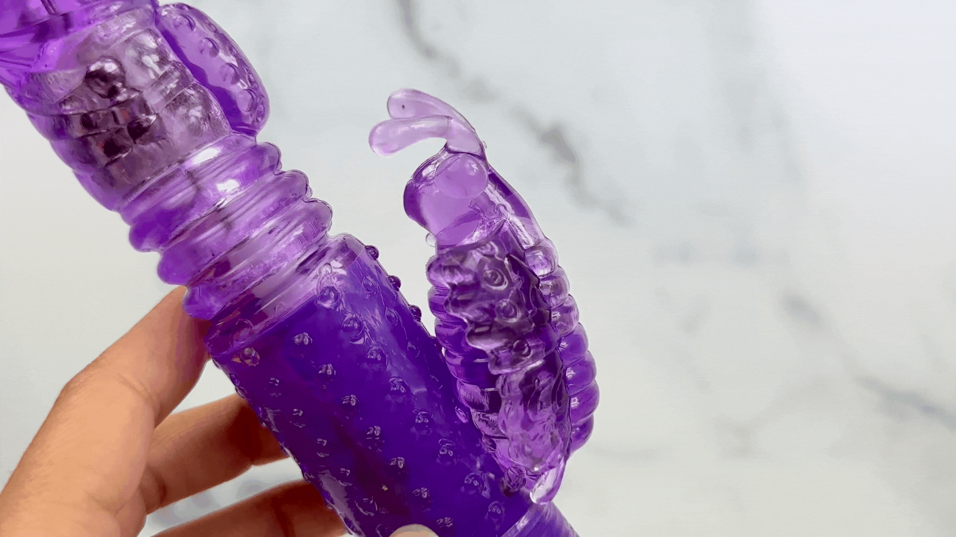 GIF: close-up of rabbit ears vibrating | AnneToys