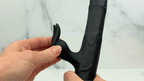 Bato Plus Veined Thrusting & Vibrating Rabbit Machine silicone dildo motion GIF | AnneToys