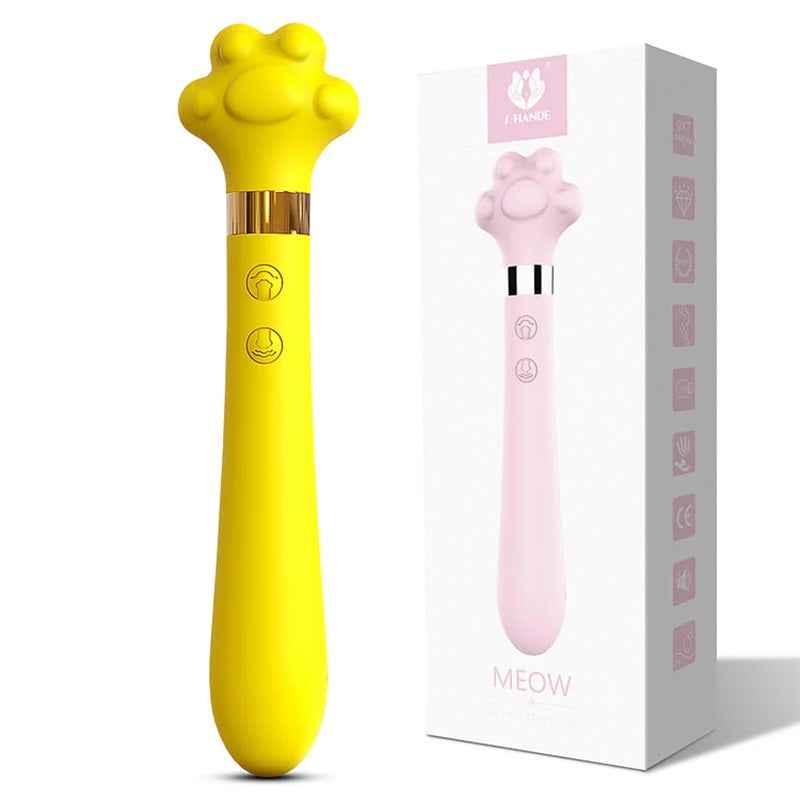 Smart Heated Vibrating Cat Paw Vibrator – product view 8