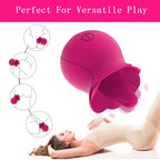 Tongue Licking Rose Toy Clit Sucking Massage Rose for Women – product view 7