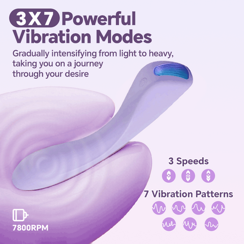 Pearlsvibe Smolder G-Zone Massager with Ergonomic Curve - AnneToys