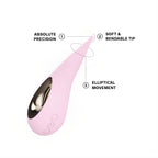 LELO DOT Elliptical Clitoral Stimulator in Lilac – product view 9