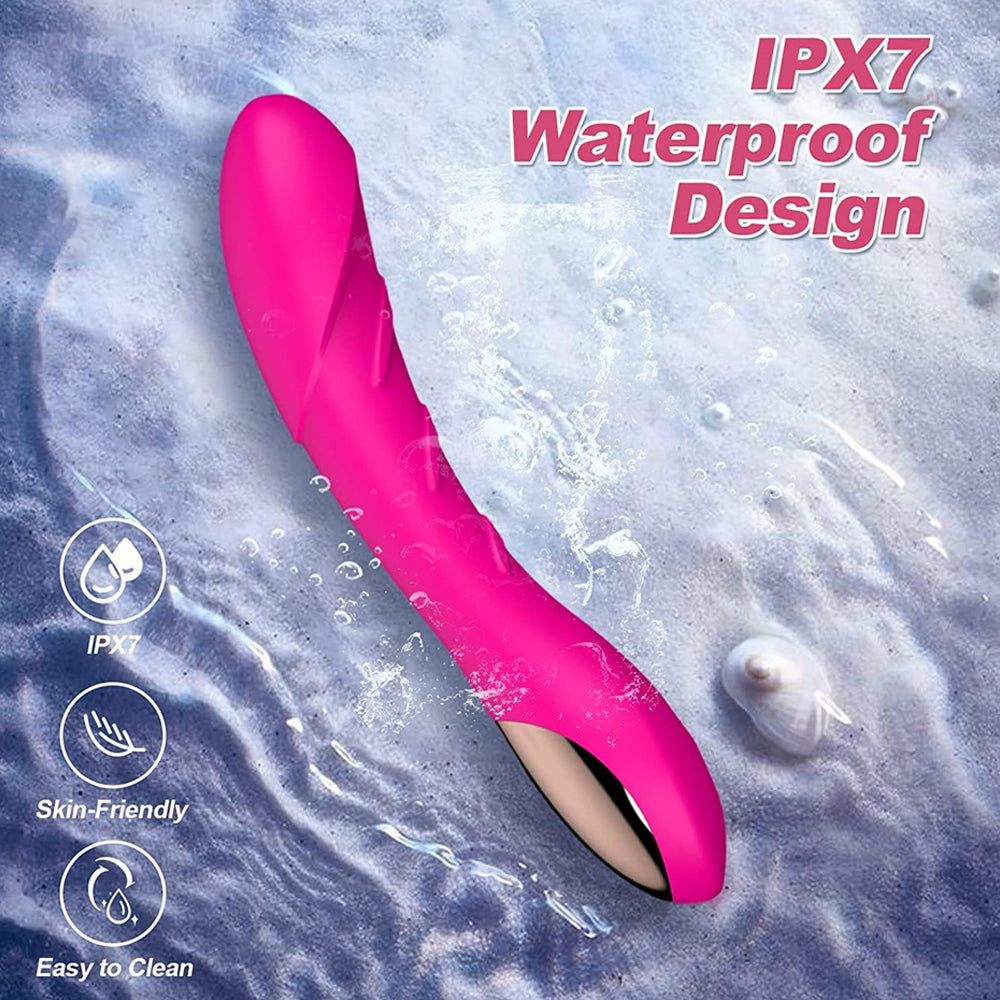 Vibrating Dildos Silicone Female Automatic Masturbator – product view 4
