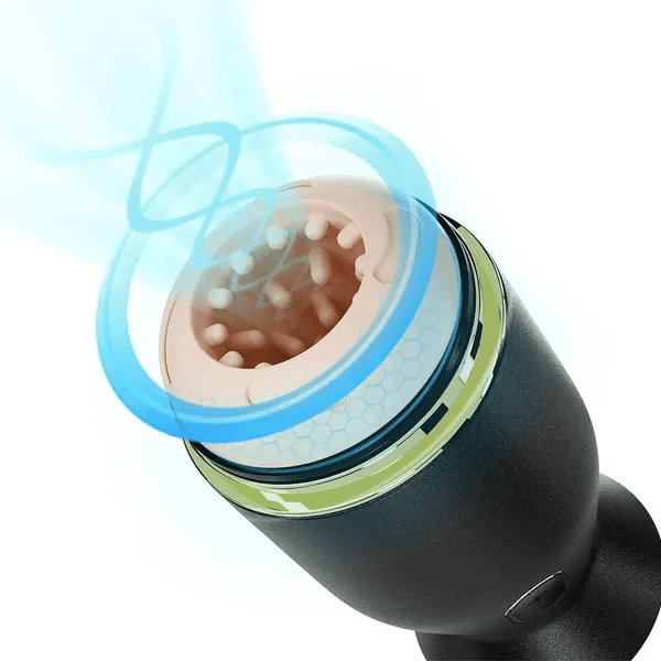 PulseMax 6 Vibration Pattern Rotation 2 in 1 Blowjob Simulator Toy — product image 2