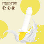 Silicone Banana Dildo Automatic Retractable Masturbator – product view 3