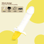 Silicone Banana Dildo Automatic Retractable Masturbator – product view 4