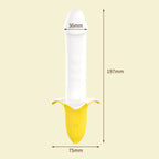 Silicone Banana Dildo Automatic Retractable Masturbator – product view 7